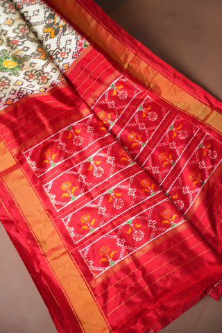POCHAMPALLY PURE SILK HANDLOOM SAREE