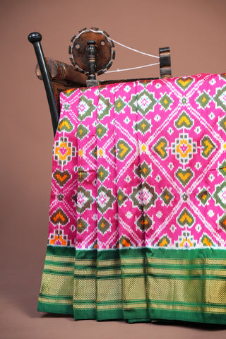 POCHAMPALLY PURE SILK HANDLOOM SAREE