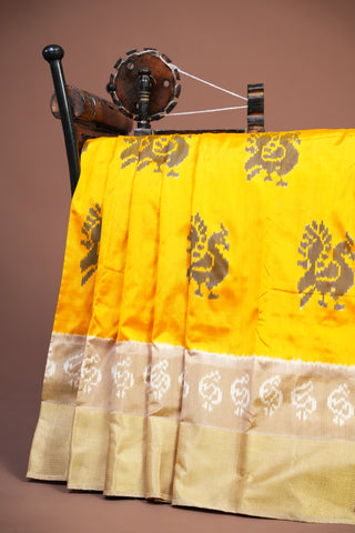POCHAMPALLY PURE SILK HANDLOOM SAREE