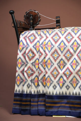 POCHAMPALLY PURE SILK HANDLOOM SAREE
