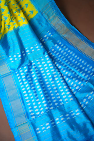 POCHAMPALLY PURE SILK HANDLOOM SAREE