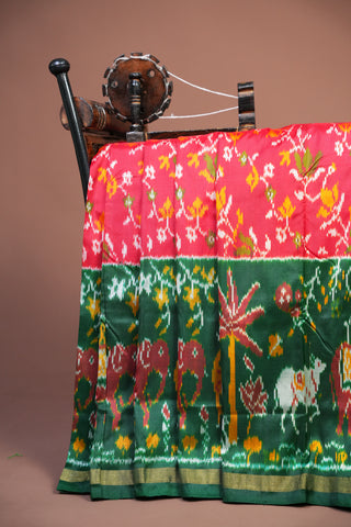 POCHAMPALLY PURE SILK HANDLOOM SAREE