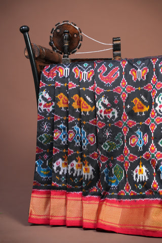 POCHAMPALLY PURE SILK HANDLOOM SAREE
