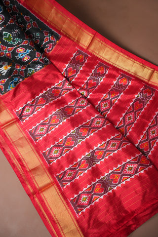 POCHAMPALLY PURE SILK HANDLOOM SAREE