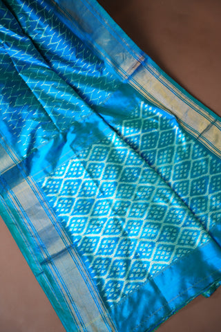 POCHAMPALLY PURE SILK HANDLOOM SAREE