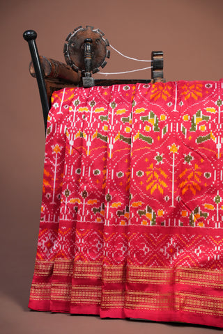 POCHAMPALLY PURE SILK HANDLOOM SAREE