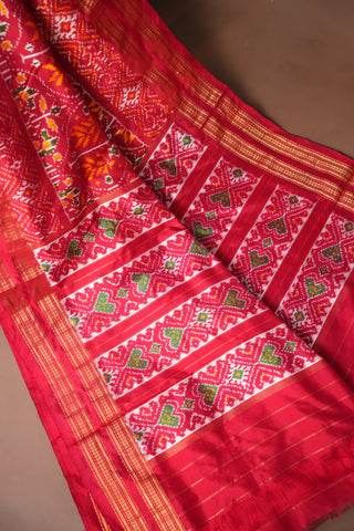 POCHAMPALLY PURE SILK HANDLOOM SAREE