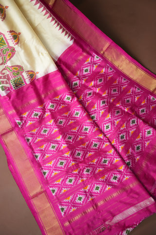 POCHAMPALLY PURE SILK HANDLOOM SAREE