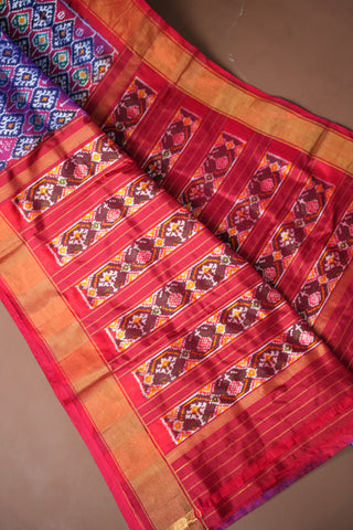 POCHAMPALLY PURE SILK HANDLOOM SAREE