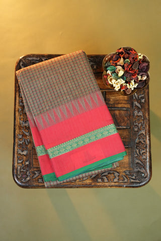 KANCHIPURAM COTTON SAREE