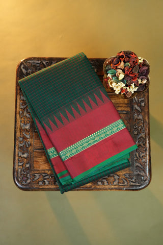 KANCHIPURAM COTTON SAREE