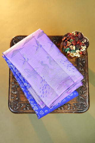KANCHIPURAM PURE SILK HANDLOOM BROCADE SAREE