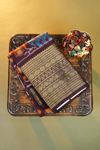 POCHAMPALLY IKKAT PATTU PURE SILK HANDLOOM SAREE