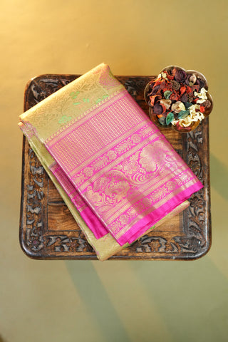 SEMI KANCHI SAREE