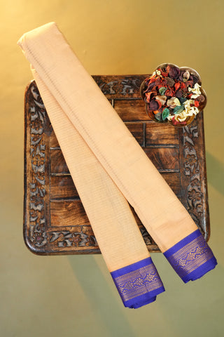 GADWAL PURE COTTON SMALL BORDER SAREE
