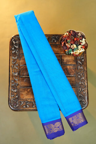 GADWAL PURE COTTON SMALL BORDER SAREE