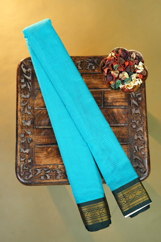 GADWAL PURE COTTON SMALL BORDER SAREE
