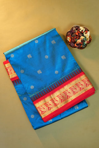 NARAYANPET PURE SILK 9 YARDS SAREE