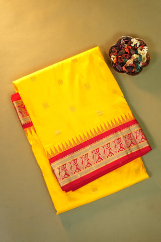 NARAYANPET PURE SILK 9 YARDS SAREE