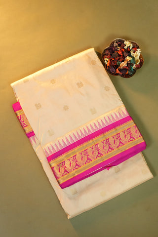 NARAYANPET PURE SILK 9 YARDS SAREE