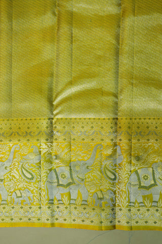 KANCHIPURAM PURE SILK HANDLOOM BROCADE SAREE