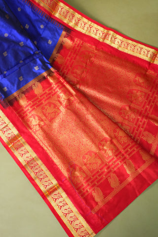 NARAYANPET PURE SILK 9 YARDS SAREE