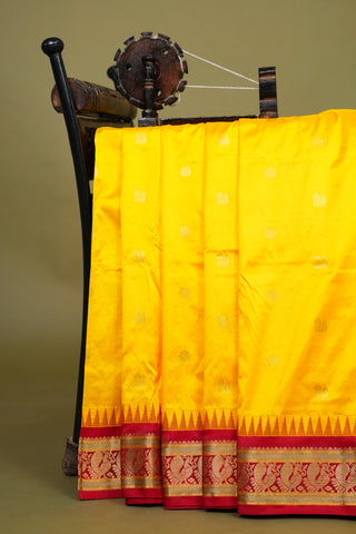NARAYANPET PURE SILK 9 YARDS SAREE
