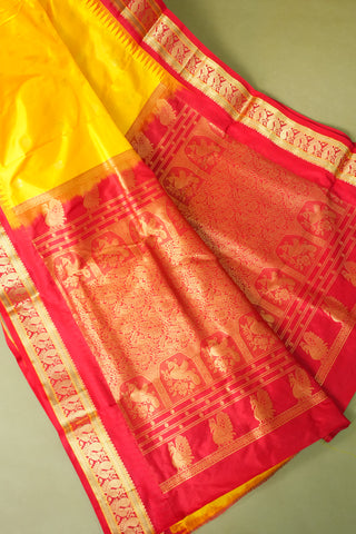 NARAYANPET PURE SILK 9 YARDS SAREE