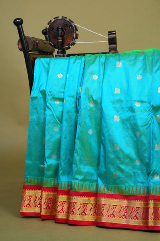 NARAYANPET PURE SILK 9 YARDS SAREE