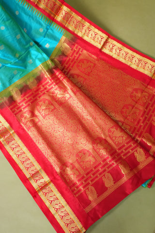 NARAYANPET PURE SILK 9 YARDS SAREE