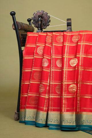 MYSORE PURE SILK HANDLOOM SAREE