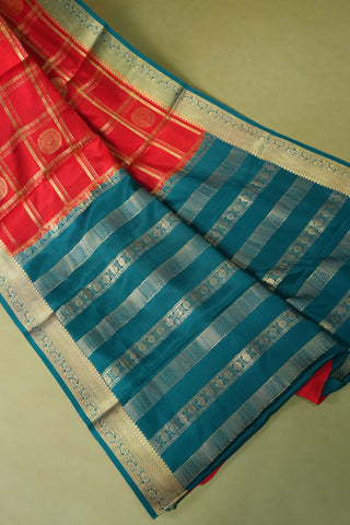 MYSORE PURE SILK HANDLOOM SAREE