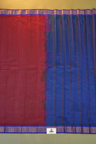 GADWAL PURE COTTON SMALL BORDER SAREE