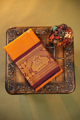 GADWAL PURE SILK HANDLOOM DUPATTA