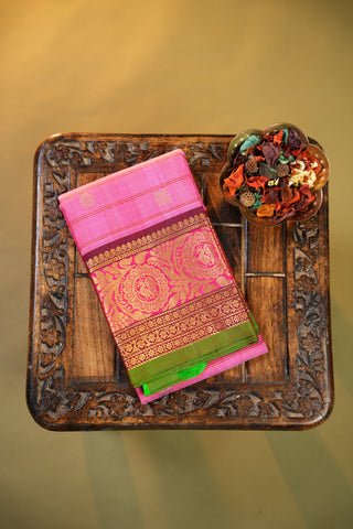 GADWAL PURE SILK HANDLOOM DUPATTA
