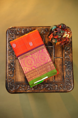 GADWAL PURE SILK HANDLOOM DUPATTA