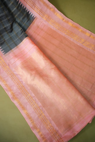 GADWAL PURE SILK HANDLOOM BENTEX BORDER SAREE