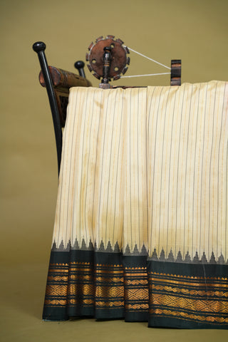 GADWAL PURE SILK HANDLOOM BENTEX BORDER SAREE