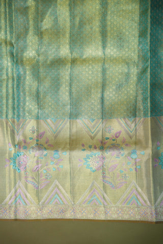EXCLUSIVE KANCHI PURE SILK HANDLOOM TISSUE SAREE