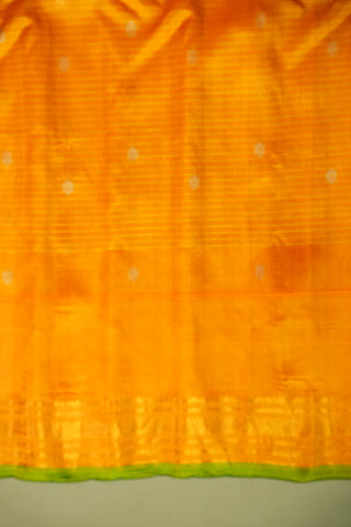 GADWAL PURE SILK GAP BORDER HANDLOOM SAREE