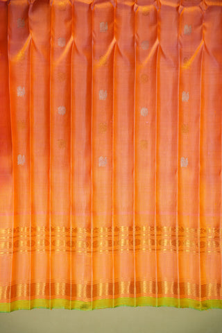 GADWAL PURE SILK GAP BORDER HANDLOOM SAREE