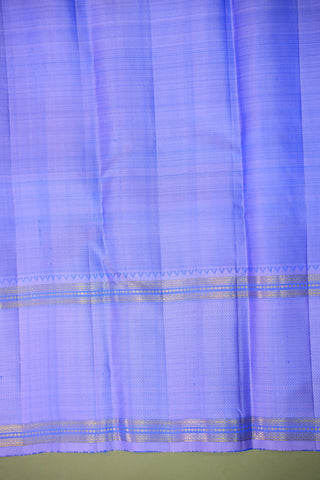 KANCHIPURAM PURE SILK HANDLOOM RETTAPET BORDER SAREE