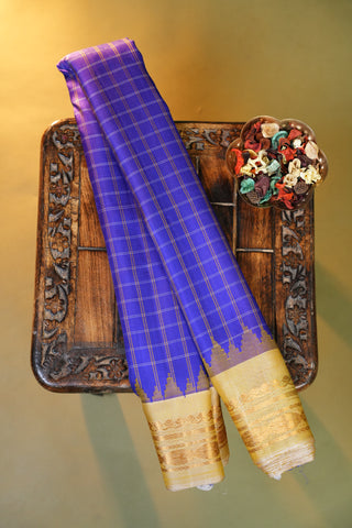 GADWAL PURE SILK HANDLOOM BENTEX BORDER SAREE