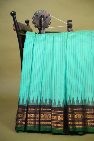 GADWAL PURE SILK HANDLOOM BENTEX BORDER SAREE