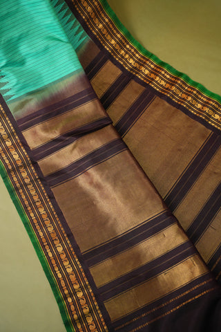 GADWAL PURE SILK HANDLOOM BENTEX BORDER SAREE