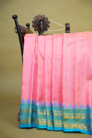 GADWAL PURE SILK HANDLOOM BENTEX BORDER SAREE