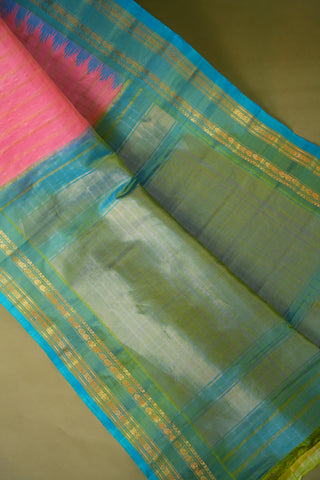 GADWAL PURE SILK HANDLOOM BENTEX BORDER SAREE