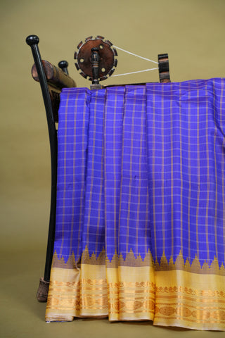 GADWAL PURE SILK HANDLOOM BENTEX BORDER SAREE