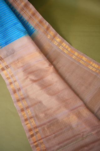 GADWAL PURE SILK HANDLOOM BENTEX BORDER SAREE