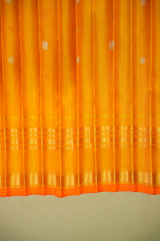 GADWAL PURE SILK GAP BORDER HANDLOOM SAREE